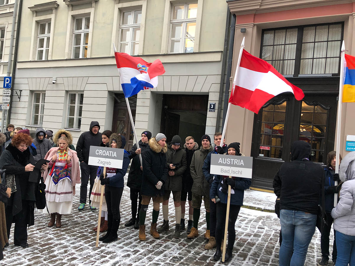 Aufstellen der Delegationen